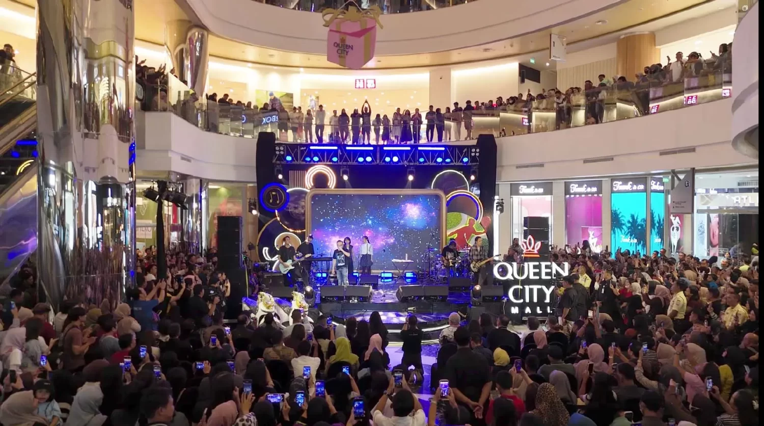 Queen City Mall Sukses Gelar Perayaan 2nd Anniversary “Bounce & Beat” Ribuan Pengunjung Padati Rangkaian Acara Selama 10–16 November 2025